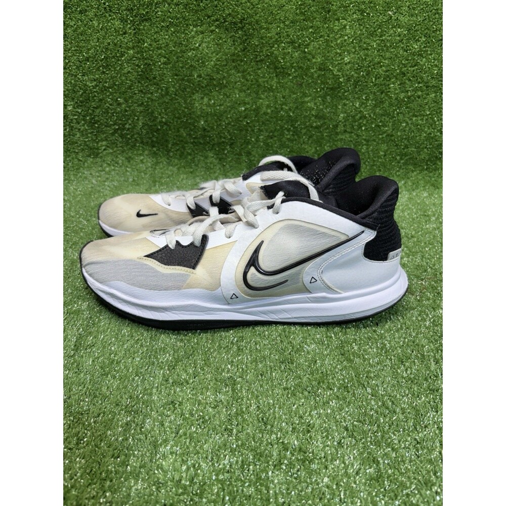 Nike Kyrie Low 5 TB White Black Basketball Shoes DO9617-100 Men’s Size 13
